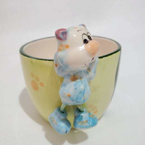 Cat in Shoes Coffee Cup Mug 3D Funny Gift Decor Collectible RARE - Picture 2 of 7